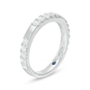 Thumbnail Image 2 of Vera Wang Love Collection 1/2 CT. T.W. Diamond Satin Wedding Band in 14K White Gold
