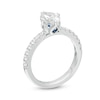 Thumbnail Image 1 of Vera Wang Love Collection 1-1/3 CT. T.W. Certified Oval Diamond Engagement Ring in 14K White Gold (I/SI2)