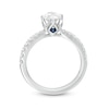 Thumbnail Image 3 of Vera Wang Love Collection 1-1/3 CT. T.W. Certified Oval Diamond Engagement Ring in 14K White Gold (I/SI2)