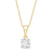 Thumbnail Image 1 of 1/2 CT. Diamond Solitaire Pendant in 10K Gold