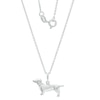 Thumbnail Image 1 of Dachshund Pendant in Sterling Silver