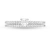 Thumbnail Image 4 of 1/2 CT. T.W. Diamond Bridal Set in 10K White Gold