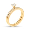 Thumbnail Image 3 of 1/2 CT. T.W. Diamond Bridal Set in 10K Gold