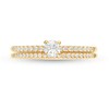 Thumbnail Image 4 of 1/2 CT. T.W. Diamond Bridal Set in 10K Gold