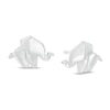Thumbnail Image 1 of Origami Elephant Stud Earrings in Sterling Silver
