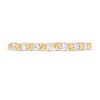 Thumbnail Image 4 of 1/5 CT. T.W. Diamond Alternating Heart Stackable Band in 10K Gold