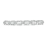 Thumbnail Image 4 of 1/8 CT. T.W. Baguette Diamond Art Deco Vintage-Style Stackable Band in 10K White Gold