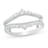 Thumbnail Image 0 of 1/2 CT. T.W. Diamond Crown Vintage-Style Solitaire Enhancer in 10K White Gold