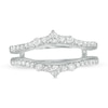 Thumbnail Image 2 of 1/2 CT. T.W. Diamond Crown Vintage-Style Solitaire Enhancer in 10K White Gold