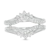 Thumbnail Image 3 of 1/2 CT. T.W. Diamond Crown Vintage-Style Solitaire Enhancer in 10K White Gold