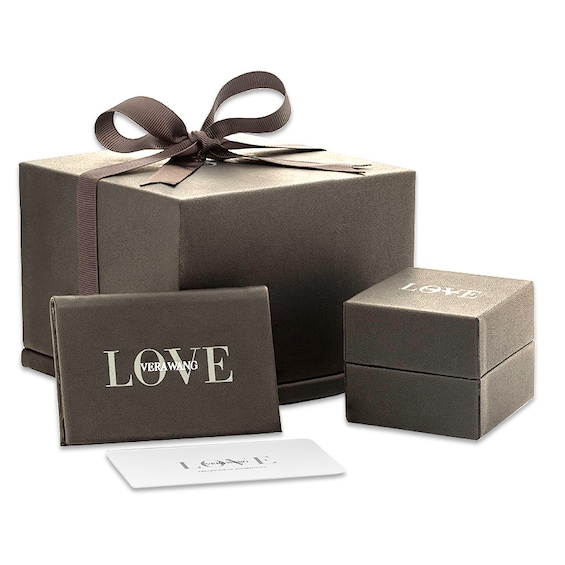 Child's Vera Wang Love Collection White Topaz Butterfly Bracelet in Sterling Silver -6.0"