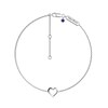 Thumbnail Image 1 of Child's Vera Wang Love Collection Heart Bracelet in Sterling Silver - 6.0"