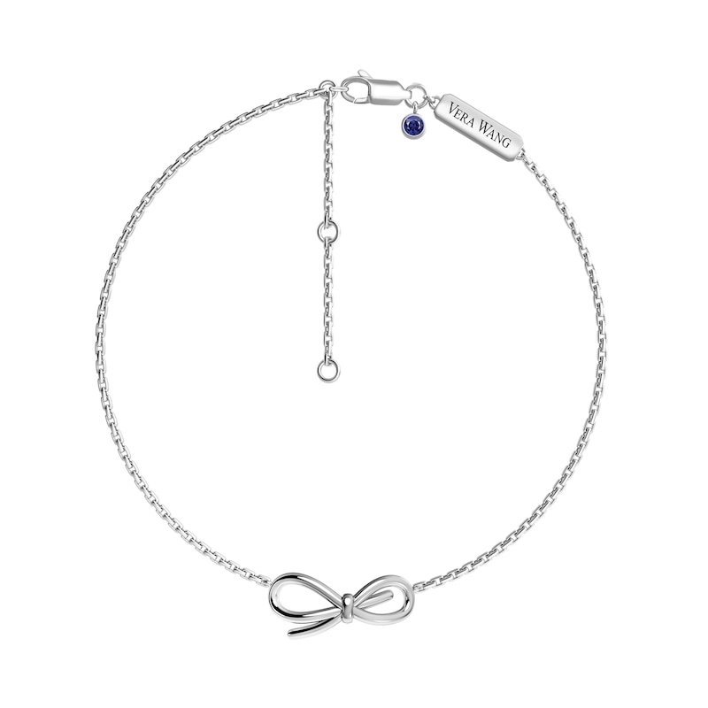Sterling Silver Bow Bangle Bracelet Fashion Girls Jewelry Gift