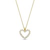 Thumbnail Image 3 of Ladies' Exclusive Bulova Crystal Gold-Tone Watch with Mother-of Pearl Dial and Heart Pendant Box Set (Model: 98X124)