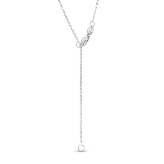 1-5/8 CT. T.w. Certified Pear-Shaped Diamond Scallop Frame Pendant in 14K White Gold (I/I1)