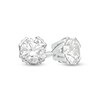 Thumbnail Image 0 of Vera Wang Men 1/2 CT. T.W. Diamond Solitaire Stud Earrings in 10K White Gold