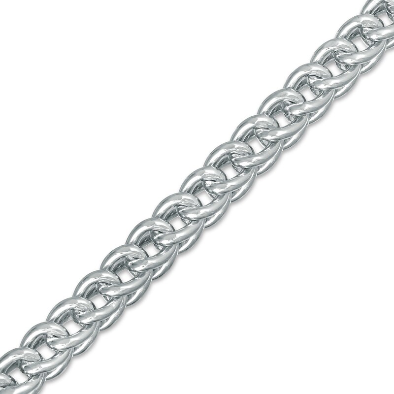 Main Image 1 of Vera Wang Men 6.0mm Franco Snake Chain Bracelet in Sterling Silver - 8.5"