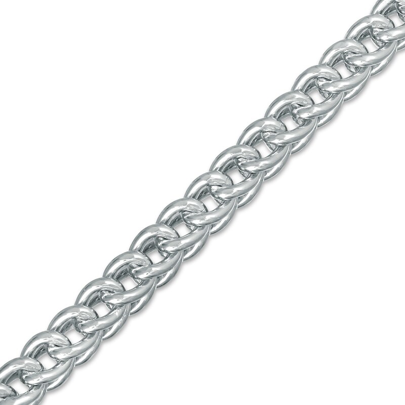 Vera Wang Men 6.0mm Franco Snake Chain Bracelet in Sterling Silver - 8.5"