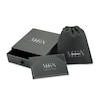 Thumbnail Image 4 of Vera Wang Men 6.0mm Oxidized Wheat Chain Necklace in Sterling Silver with Black Rhodium - 22"