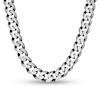 Thumbnail Image 1 of Vera Wang Men 11.0mm Oxidized Curb Chain Necklace in Sterling Silver - 22"