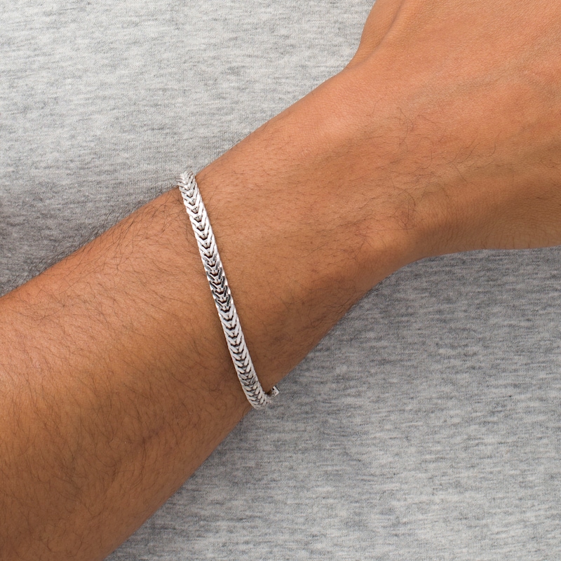 Men's Foxtail Stainless Steel Bracelet