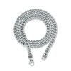 Thumbnail Image 3 of Vera Wang Men 6.0mm Franco Snake Chain Necklace in Sterling Silver - 22"