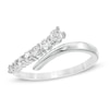 Thumbnail Image 1 of 3/8 CT. T.W. Diamond Open Wrap Ring in 10K White Gold