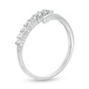 Thumbnail Image 2 of 3/8 CT. T.W. Diamond Open Wrap Ring in 10K White Gold