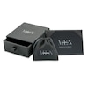 Thumbnail Image 3 of Vera Wang Men 2 CT. T.W. Black Diamond Solitaire Stud Earrings in Sterling Silver with Black Ruthenium