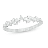 Thumbnail Image 1 of 1/5 CT. T.W. Diamond Scatter Anniversary Band in 10K White Gold