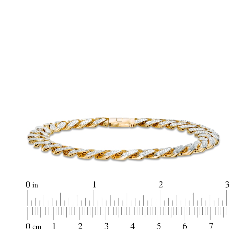 Born in The Sun Gold Tee Chain Bracelet