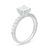 Thumbnail Image 3 of 1 CT. T.W. Quad Princess-Cut Diamond Engagement Ring in 14K White Gold