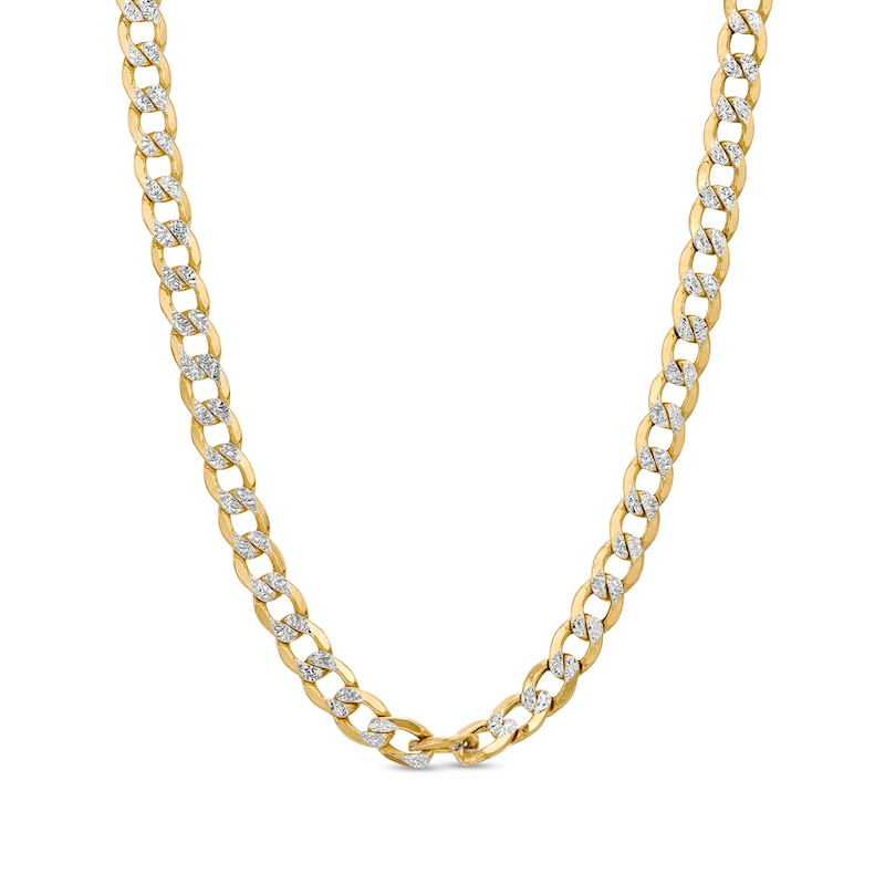 Zales Men's 7.6mm Curb Chain Necklace