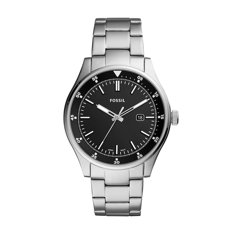 Main Image 1 of Men's Fossil Belmar Watch with Black Dial (Model: FS5530)