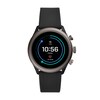 Thumbnail Image 0 of Men's Fossil Sport Strap Smart Watch with Black Dial (Model: FTW4019)