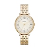 Thumbnail Image 1 of Ladies' Fossil Jacqueline Gold-Tone Watch with Champagne Dial (Model: ES3434)