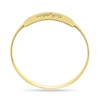 Thumbnail Image 3 of Engravable Script Name Bar Stackable Ring in 10K Gold (1 Line)