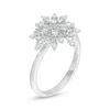 Thumbnail Image 2 of Marilyn Monroe™ Collection 1/2 CT. T.W. Diamond Starburst Ring in 10K White Gold