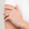 Thumbnail Image 2 of 1 CT. T.W. Diamond Multi-Row Vintage-Style Anniversary Ring in 14K Rose Gold