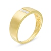Thumbnail Image 3 of 1/6 CT. T.W. Diamond Three Stone Anniversary Band in 10K Gold