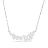 Thumbnail Image 1 of Marilyn Monroe™ Collection 1/2 CT. T.W. Diamond Graduated Necklace in 10K White Gold