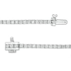 Thumbnail Image 3 of 2 CT. T.W. Diamond Tennis Bracelet in 10K White Gold