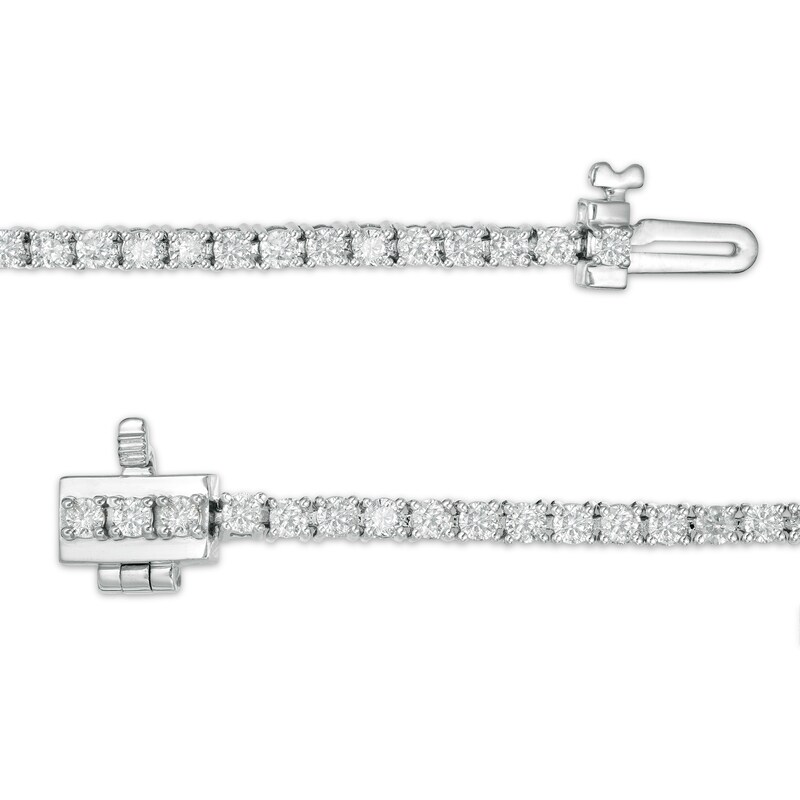 Main Image 3 of 2 CT. T.W. Diamond Tennis Bracelet in 10K White Gold