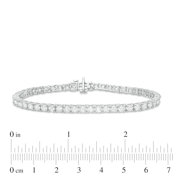 6 CT. T.w. Diamond Tennis Bracelet in 10K White Gold