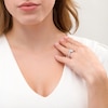 Thumbnail Image 2 of 1 CT. T.W. Marquise Diamond Frame Engagement Ring in 14K White Gold