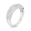 Thumbnail Image 2 of Marilyn Monroe™ Collection 3/4 CT. T.W. Diamond Scallop-Edge Anniversary Band in 14K White Gold