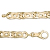 Thumbnail Image 3 of 7.0mm Twisted Almond Link Chain Necklace in 14K Gold - 24"