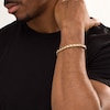 Thumbnail Image 1 of Men's 5.5mm Twisted Square Link Chain Bracelet in 14K Gold - 8.5"