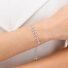 Thumbnail Image 3 of Marilyn Monroe™ Collection 1/2 CT. T.W. Diamond Bolo Bracelet in 10K White Gold - 9.5"