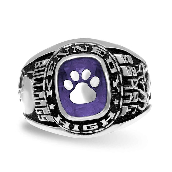 High School Class Ring by ArtCarved (1 Stone)